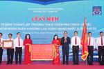 Hải Phòng: Trường THCS Trần Phú kỷ niệm 70 năm thành lập và đón nhận Huân chương Lao động Hạng Nhất