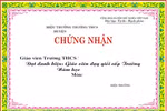 Đề xuất bỏ kỳ thi giáo viên giỏi cấp trường, đổi mới thi cấp huyện, tỉnh