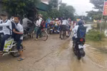 Hàng trăm học sinh ở Hà Tĩnh phải nghỉ học vì lũ