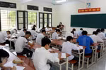 Giáo viên nêu lý do kiểm tra định kì nên do Sở, Phòng ra đề thi