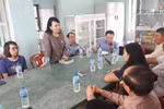 Bộ trưởng Y tế kiểm tra công tác khắc phục hậu quả cơn bão số 12