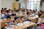 Học sinh lớp 1, lớp 2 của Hà Nội kiểm tra học kỳ I bằng hình thức trực tiếp