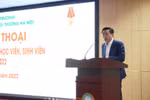 Lãnh đạo Trường ĐH Tài nguyên và Môi trường HN đối thoại với học viên, sinh viên