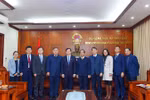 Bộ trưởng Nguyễn Kim Sơn tiếp Chủ tịch Hội đồng Đại học Thanh Hoa