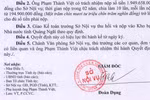 Con quan chức nhận tiền tỷ đi học không về, Quảng Ngãi thu hồi gấp hai lần