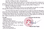 Nhiều trường ở Chư Ty lạm thu, phải trả lại hơn 600 triệu đồng cho phụ huynh