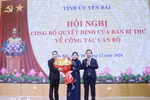 Ông Nguyễn Tuấn Anh được chỉ định làm Phó Bí thư Tỉnh ủy Yên Bái