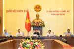 Khai mạc phiên họp thứ 15 Ủy ban Thường vụ Quốc hội