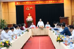 Bộ trưởng Bộ Giáo dục và Đào tạo Phùng Xuân Nhạ làm việc tại tỉnh Quảng Ngãi