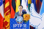 Chủ tịch Quốc hội Trần Thanh Mẫn dự và phát biểu tại Phiên họp toàn thể IPTP 11 