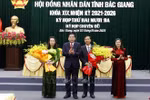 Bầu Chủ tịch Hội đồng nhân dân và Ủy ban nhân dân tỉnh Bắc Giang