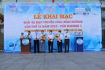 Khởi động chặng đua đầu tiên mùa giải xe đạp truyền hình Bình Dương lần thứ IX