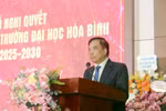 Phó giáo sư, Tiến sĩ Bùi Anh Tuấn được bổ nhiệm làm hiệu trưởng Trường Đại học Hòa Bình