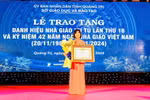 Hơn 20 năm nặng lòng với nghề dạy học của cô giáo vùng khó nơi “ốc đảo” Trấm