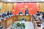 Bà Lê Thị Ánh Mai - Phó Giám đốc Sở Văn hóa và Thể thao Hà Nội thông tin về chương trình Xuân Quê hương 2026. Ảnh: