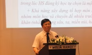 Phương pháp dạy học mới thay đổi ở vỹ mô, chưa thấm sâu vào trường học ảnh 3 Phương pháp dạy học mới thay đổi ở vỹ mô, chưa thấm sâu vào trường học ảnh 3