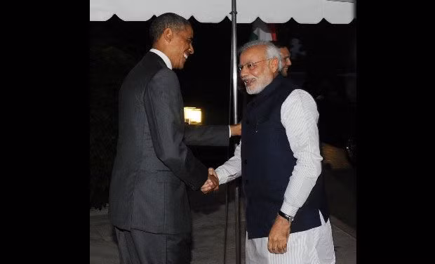 Thủ tướng Ấn Độ Narendra Modi và Tổng thống Mỹ Barack Obama