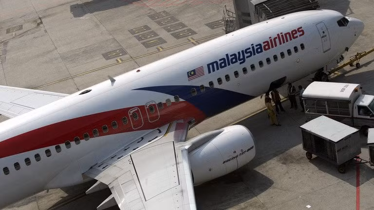 Một chiếc máy bay của hãng hàng không Malaysia Airlines Một chiếc máy bay của hãng hàng không Malaysia Airlines