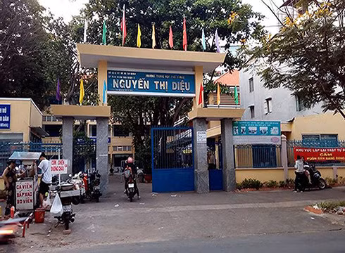 Trường trung học phổ thông Nguyễn Thị Diệu, quận 3, Thành phố Hồ Chí Minh (ảnh minh họa: H.L)
