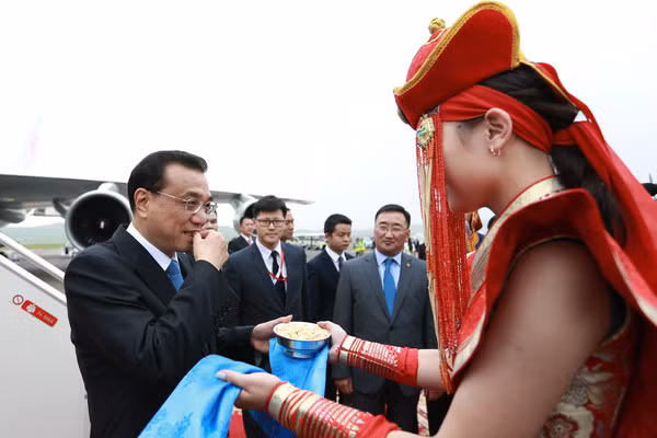 Ông Lý Khắc Cường, Thủ tướng Trung Quốc sang dự hội nghị thượng đỉnh Á - Âu tại Mông Cổ, ảnh: zimbio.com