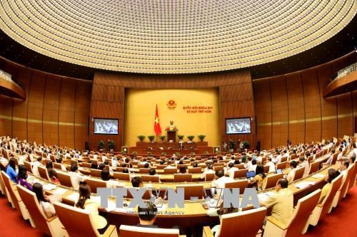 Quang cảnh Kỳ họp thứ 6, Quốc hội khoá XIV. Ảnh minh họa: TTXVN. Quang cảnh Kỳ họp thứ 6, Quốc hội khoá XIV. Ảnh minh họa: TTXVN.