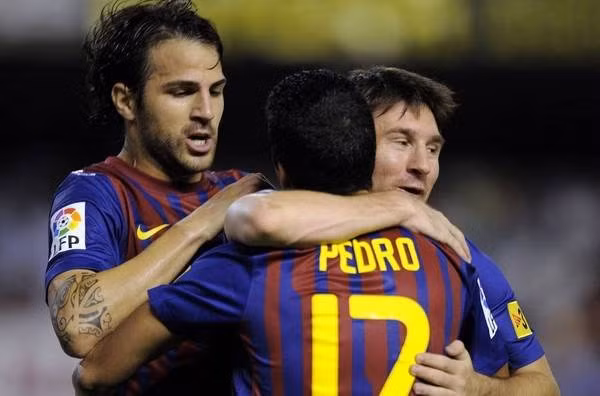 Cesc đưa về một điểm quý giá cho Barca.