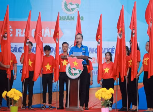 Bà Nguyễn Ngọc Bảo Quyên - Bí thư Quận Đoàn quận 10, Thành phố Hồ Chí Minh (ảnh: giaoducthoidai.vn)