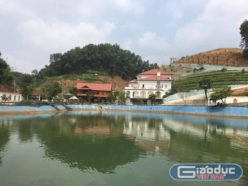 Khu dinh thự của ông Phạm Sỹ Quý. Ảnh của Báo Điện tử Giáo dục Việt Nam.